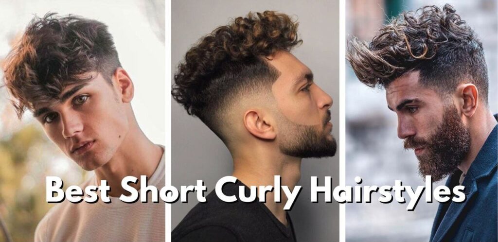 60 Short Curly Hairstyles For Men To Keep Your Crazy Curls On Trend | Mens haircuts  short, Trendy short haircuts, Haircuts for men